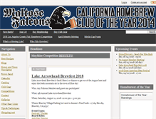Tablet Screenshot of maltosefalcons.com